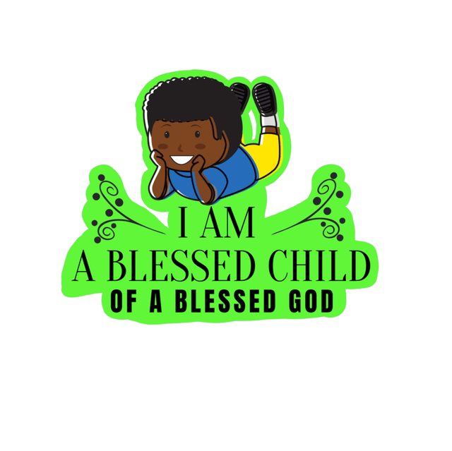 “BLESSED CHILD” Stickers (Boy)