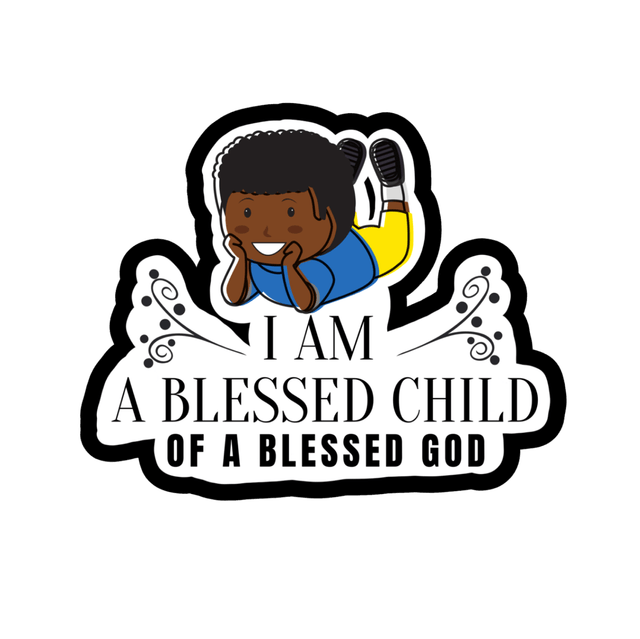 “BLESSED CHILD” Stickers (Boy)
