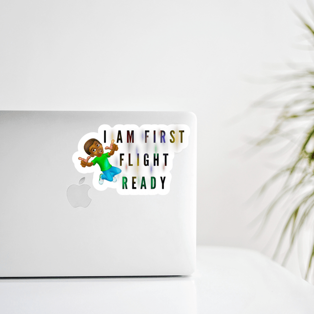 First Flight Stickers