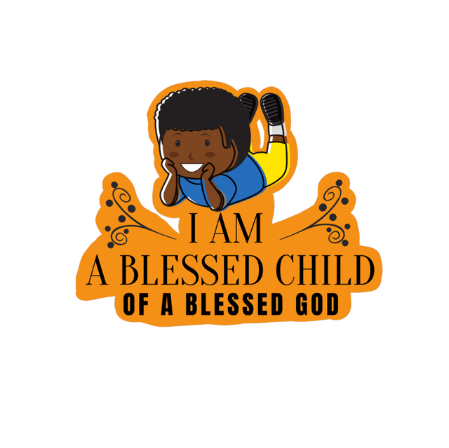 “BLESSED CHILD” Stickers (Boy)