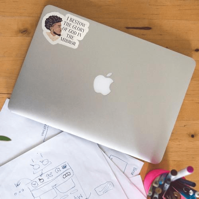 "THE GLORY OF GOD" STICKER