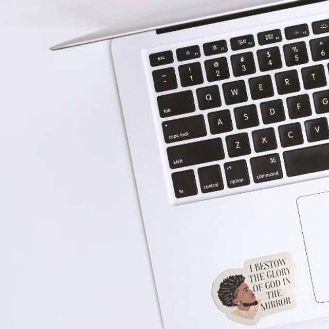 "THE GLORY OF GOD" STICKER