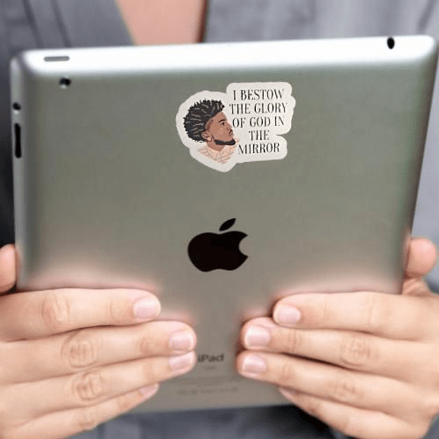 "THE GLORY OF GOD" STICKER