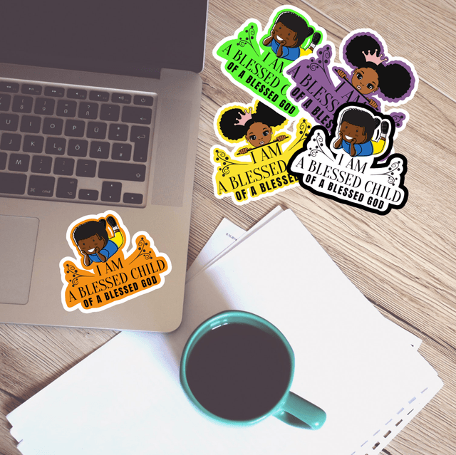 “BLESSED CHILD” Stickers (Boy)